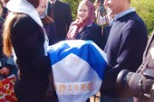 30 апреля. Георгий принимает Андреевский флаг